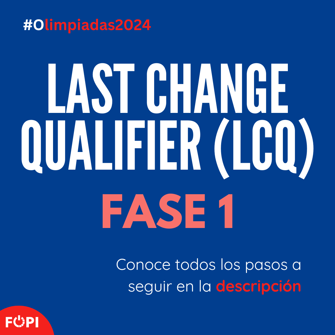 Last Chance Qualifier Fase 1
